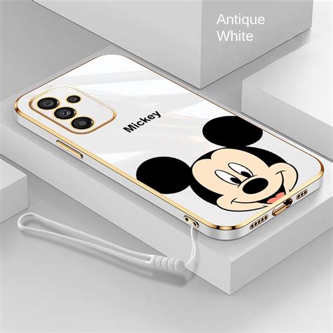 Samsung Galaxy A06 A14 5G A34 A54 5G A15 A25 5G A24 A05s A05 Stylish Mickey Mouse Rubber Phone ...