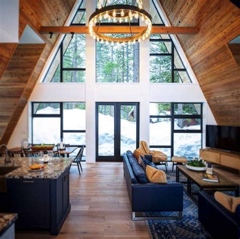 A-Frame House Interior Design - House Plans Gallery Ideas