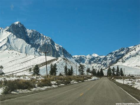 Convict Lake, California - The road leading to Convict Lake is ...