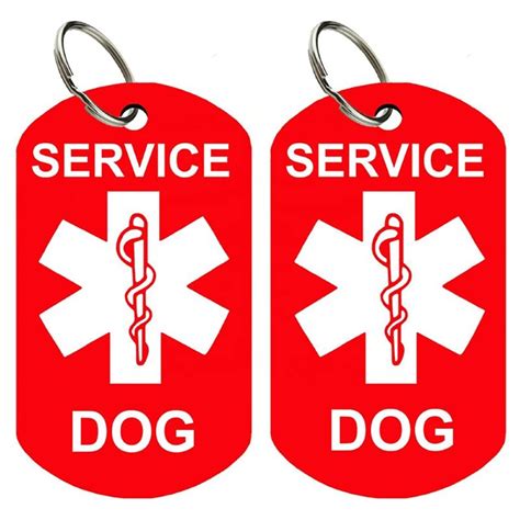 Service Dog ID Tags - Emergency ID Australia