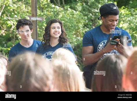 DEAD OF SUMMER, l-r: Zachary Gordon, Amber Coney, Eli Goree in 'Barney ...