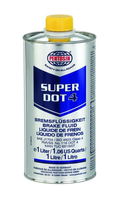 Pentosin DOT4 Brake Fluid Liter | 846343 | Pep Boys