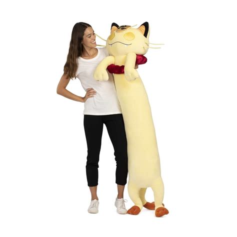 Gigantamax Meowth Poké Plush - 65 In. | Pokémon Center Official Site