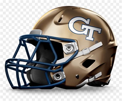 Georgia Tech Yellow Jackets - Ucla Football Helmet Png, Transparent Png ...