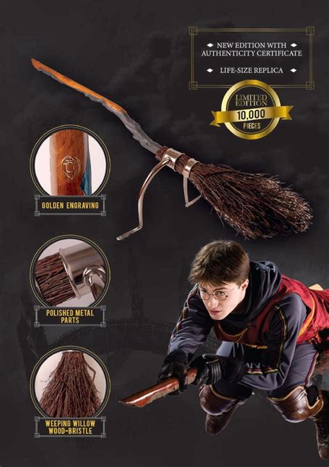 Harry Potter Replica 1/1 Firebolt Broom 2022 Edition Cinereplicas