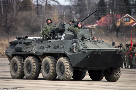 btr 82a, Apc, Armoured, April, 9th, Rehearsal, In, Alabino, Of, 2014, Victory, Day, Parade ...