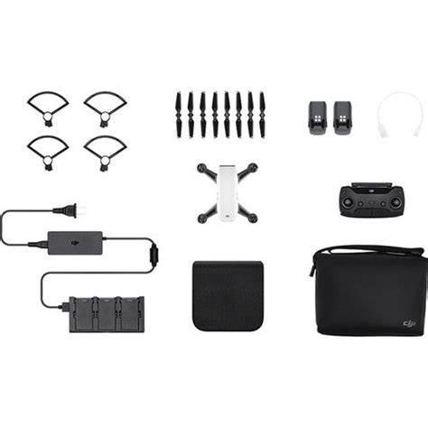 DJI Spark Fly More Combo - Alpine White | Helix Camera