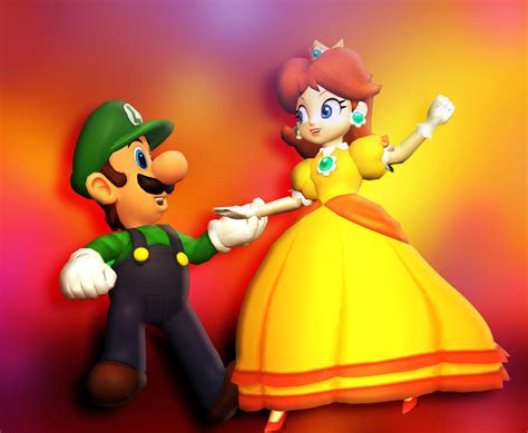 Luigi and Daisy by obeth0 on DeviantArt