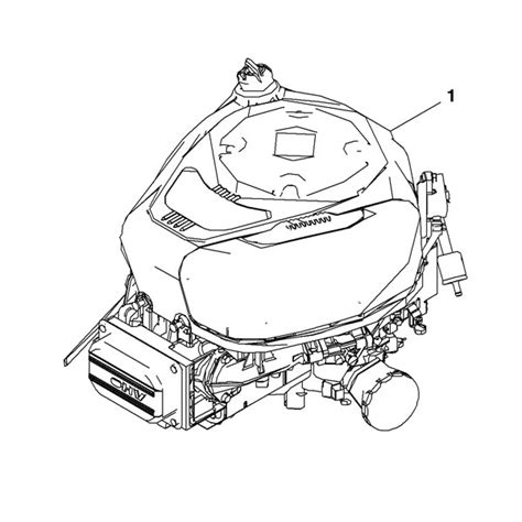 John Deere Complete Gasoline Engine - MIA12621