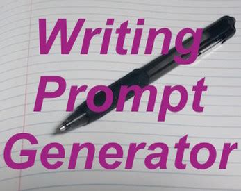 Writing Prompt Generator by dissentingsheep