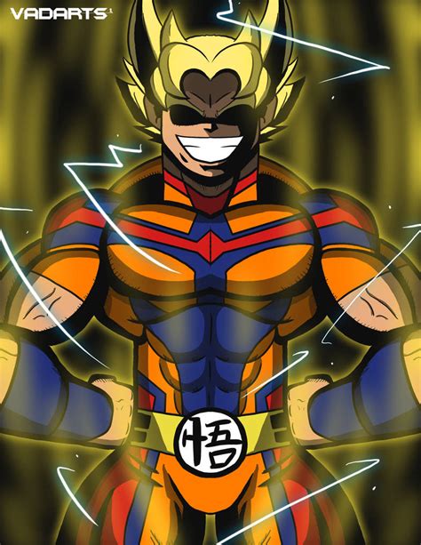 Goku x All Might by Vadarts on DeviantArt