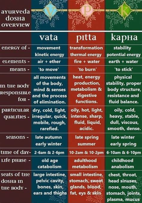 Kapha, Pitta, Vata — What is your Dosha? | by Akshi Yogashala | Medium