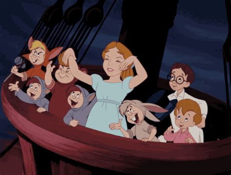 Happy Peter Pan GIF by Disney - Find & Share on GIPHY