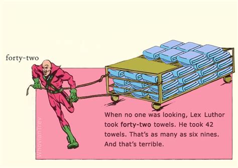 Lex Luther Took Forty-two Towels | Lex Luthor Took Forty Cakes | Know ...