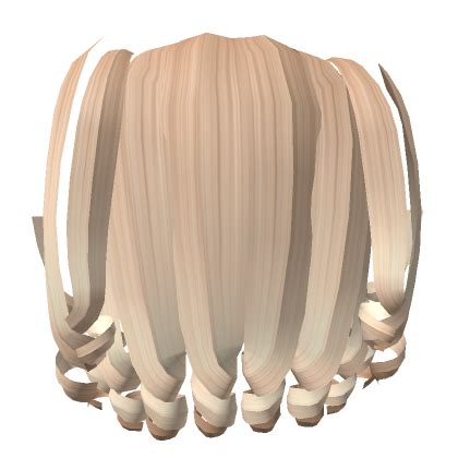 Softie Cute Blonde Curly Hair's Code & Price - RblxTrade