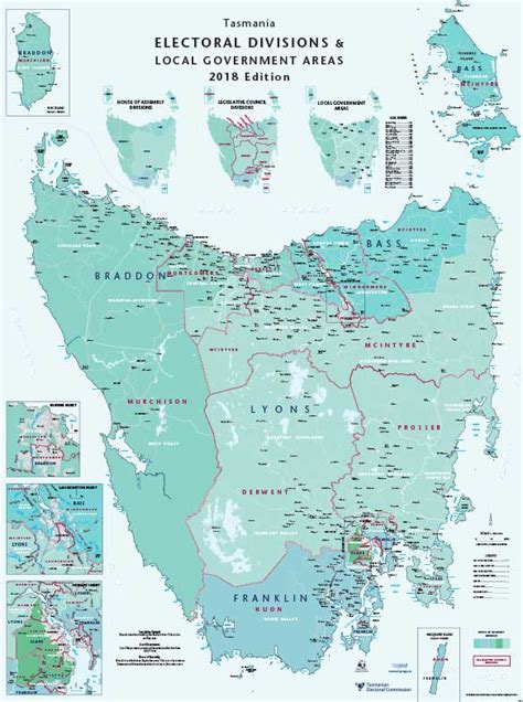 House of Assembly Divisions Tasmania