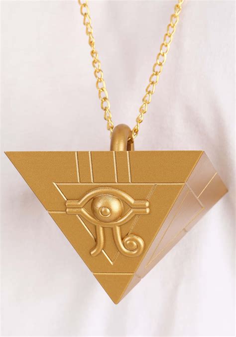 Yu-Gi-Oh! Millennium Puzzle Gold Costume Necklace Accessory