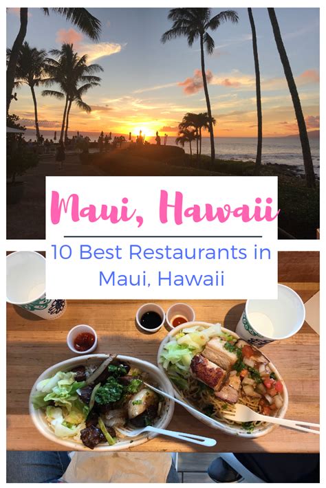 15 Best Restaurants with great views in Maui, Hawaii - with map! — The ...