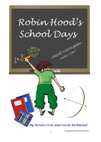 'Robin Hood's School Days' Primary School Play Script | Teaching Resources