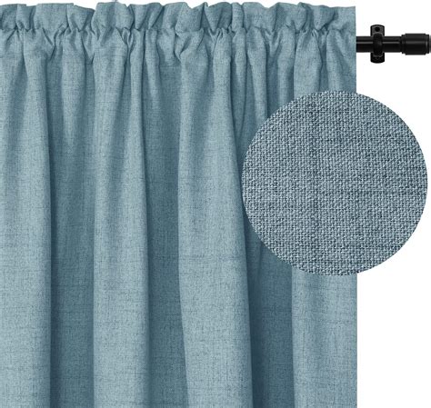 Amazon.com: 100% Blackout Curtains 50 x 84 Inches Long 2 Panels Set ...