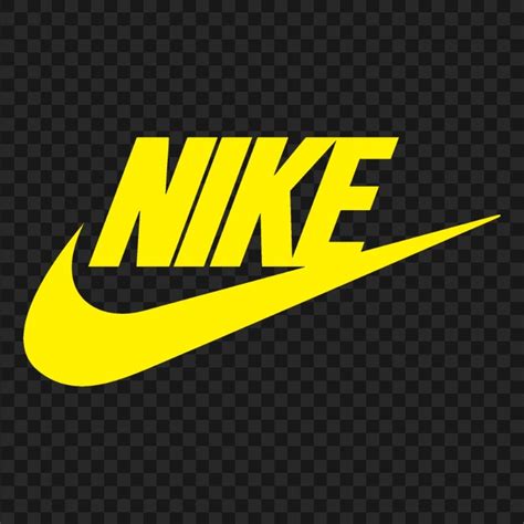 HD Yellow Nike Logo PNG | Citypng