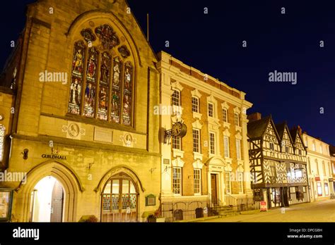 The Guildhall in Lichfield city centre UK Stock Photo - Alamy