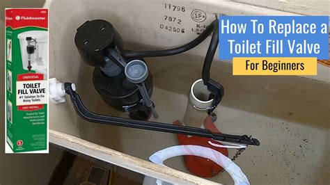 How to replace toilet fill valve - For Beginners - YouTube