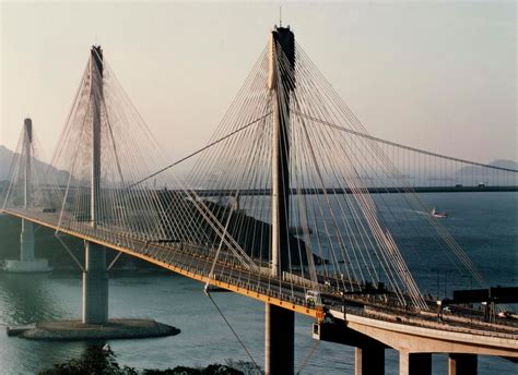 Ting Kau bridge (1.2km-long), Hong Kong, is one of the world's most ...