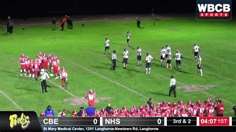 Neshaminy High School Football: CB East Patriots vs. Neshaminy Redskins ...