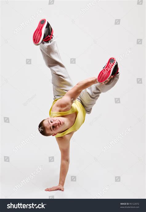 Stylish Cool Breakdance Style Dancer Posing Stock Photo 95122072 ...