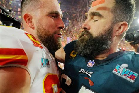 The Kelce brothers break down in tears as they reflect on Super Bowl ...