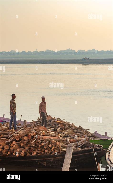 Holy City of Varanasi India Stock Photo - Alamy