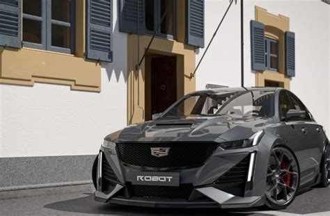 This Body Kit Gives The Cadillac CT5 A Very Sinister Look