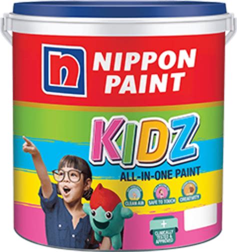 Nippon Kidz All In One Interior Wall Paint at Rs 14500/bucket | Nippon Paint in Mysore | ID ...