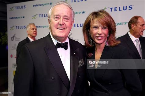 Former Canadian Prime Minister Brian Mulroney and wife Mila Mulroney ...