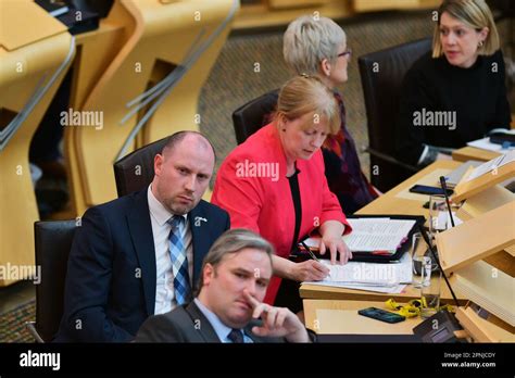 Scottish cabinet secretary for wellbeing economy hi-res stock ...