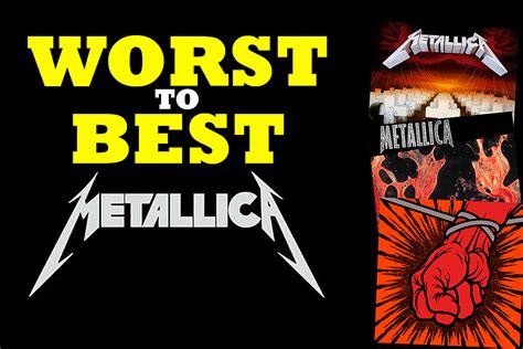 Metallica Albums, Ranked Worst to Best