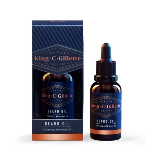 King C. Gillette Men's Beard Oil With Argan Oil - 1 Fl.oz : Target