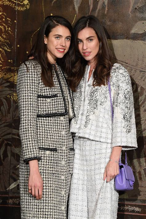 Margaret and Rainey Qualley – Chanel Metiers D'Art Fashion Show in ...