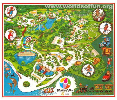 Worlds of Fun.Org: Jennifer's Ultimate Guide to Worlds of Fun Souvenir Maps