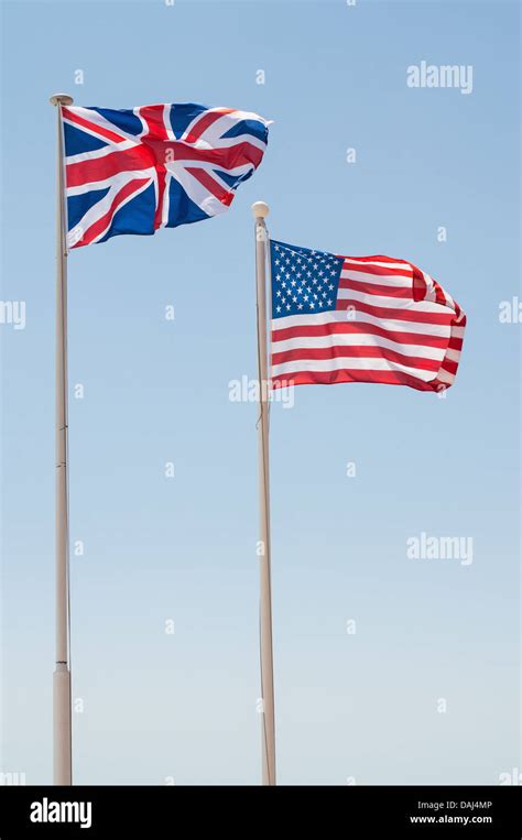 British And American Flag