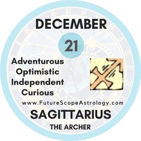 December 21 Zodiac (Sagittarius) Birthday Personality, Birthstone ...