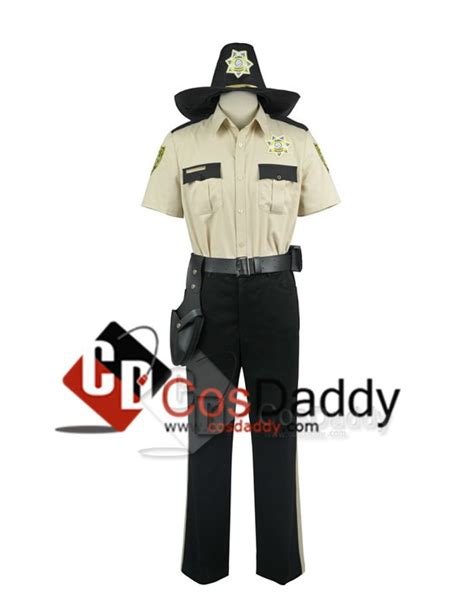 The Walking Dead Sheriff Rick Grimes Cosplay Costume | Rick grimes ...