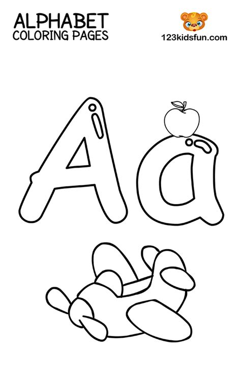 Alphabet Coloring Pages Letter A Coloring Pages Alphabet Coloring | Images and Photos finder