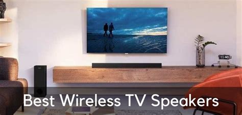 6 Best Wireless Speakers for TV – Bluetooth Sound Systems