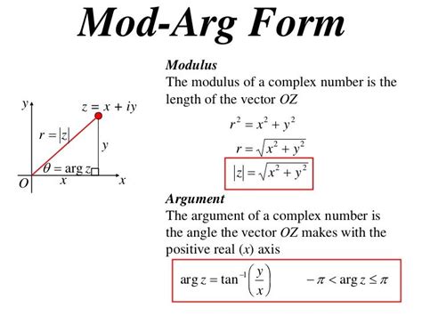 X2 T01 03 argand diagram | Complex numbers, Math formulas, Diagram