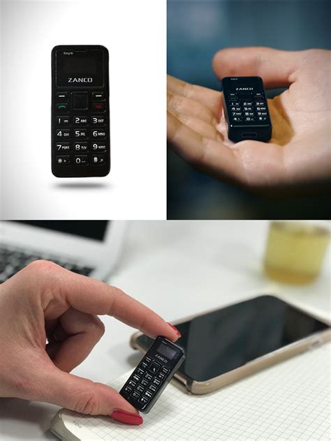 Zanco Tiny T1 is World's Smallest Functional Cell Phone, Costs $40 ...