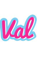 Val Logo | Name Logo Generator - Popstar, Love Panda, Cartoon, Soccer, America Style