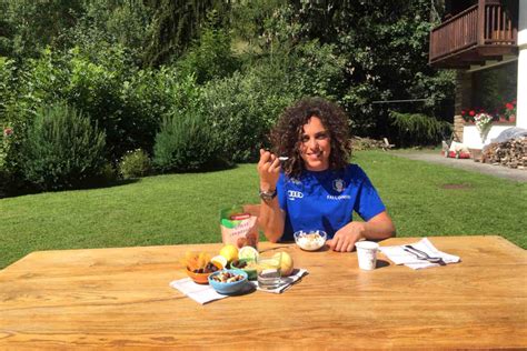 Breakfast of the champion: Federica Brignone, Olympic ski champion