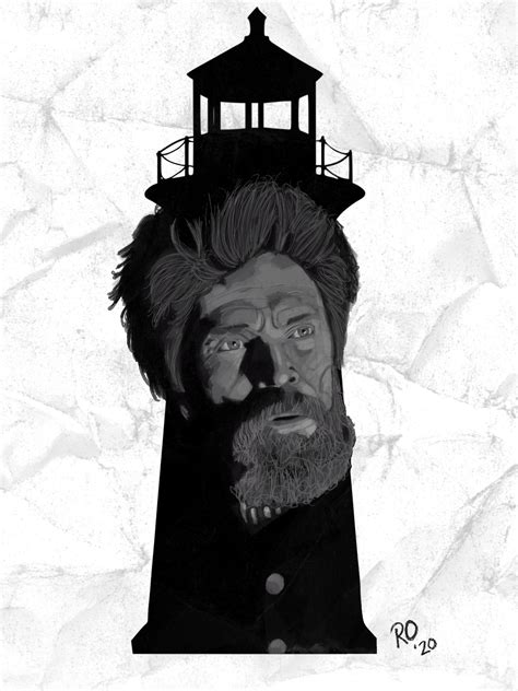 Willem Dafoe, The Lighthouse. By me. : r/ProCreate